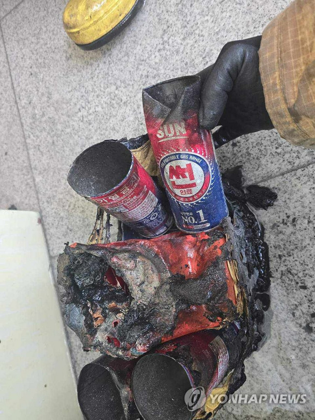 광주 치과병원에 놓인 폭발물