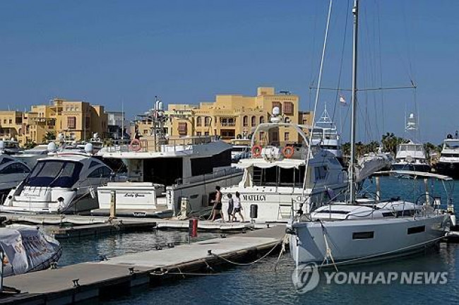 이집트 홍해 연안에 정박된 관광 요트(※기사와 직접 관련 없음)