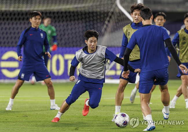 이강인의 실전같은 드리블