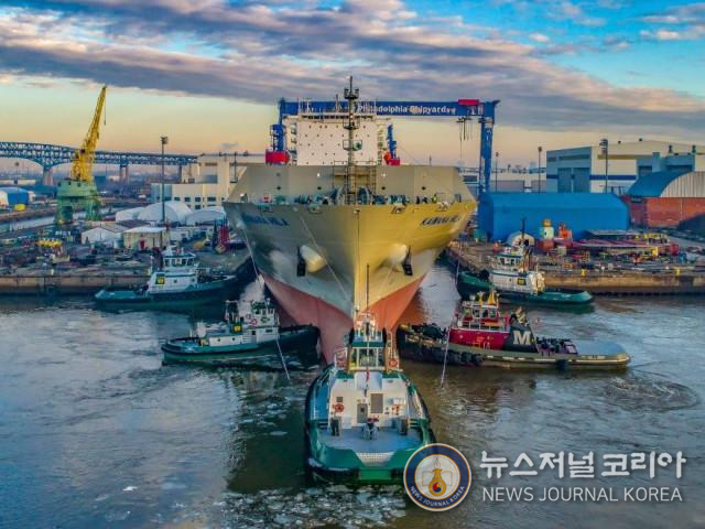 미국 필리조선소 전경