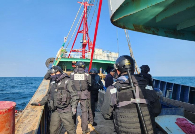 중국어선 단속
