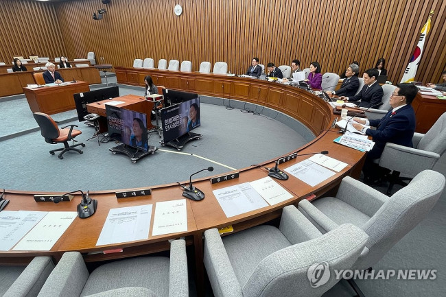 여당 불참한 헌법재판관 인사청문회