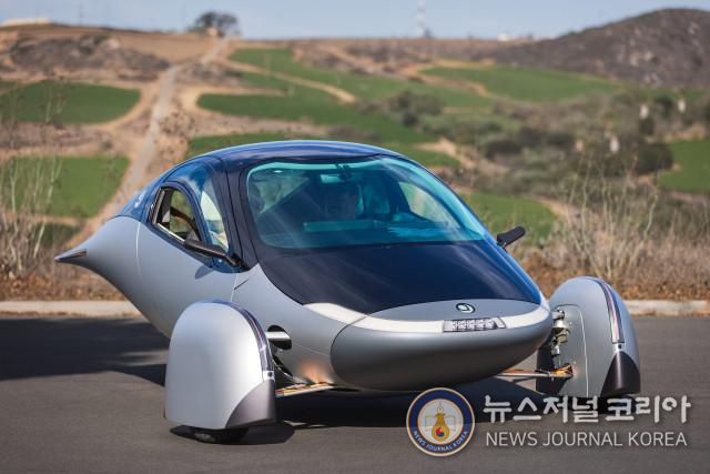 LG에너지솔루션 배터리가 탑재될 태양광 전기차 ‘Aptera’