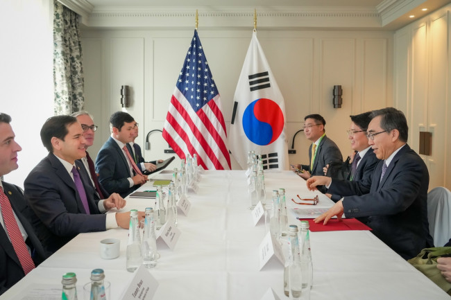 한미 외교장관회담