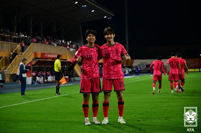 김태원(왼쪽)과 신민하