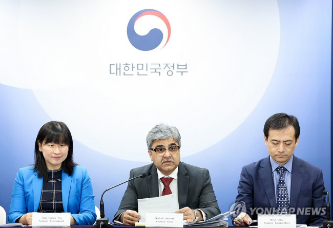 IMF, 내년 한국경제 2.0% 성장 전망