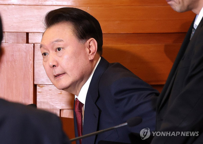 윤석열 대통령, 탄핵심판 4차 변론 출석