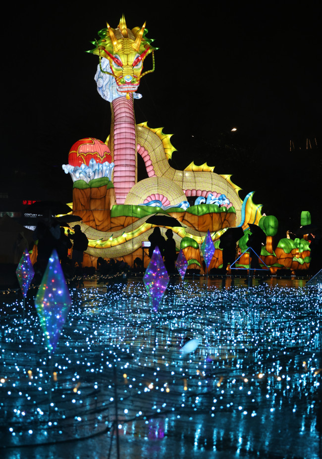 불 밝힌 2025 타이완 등불축제