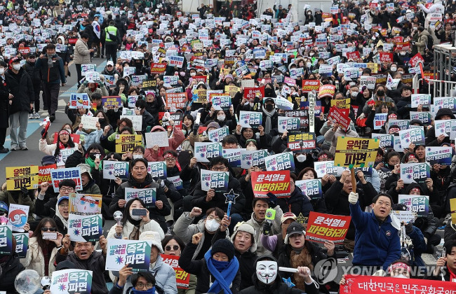광화문에 울려퍼지는 목소리