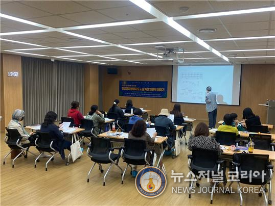 천시원 별그림 학교 강연현장(출처: 여민)