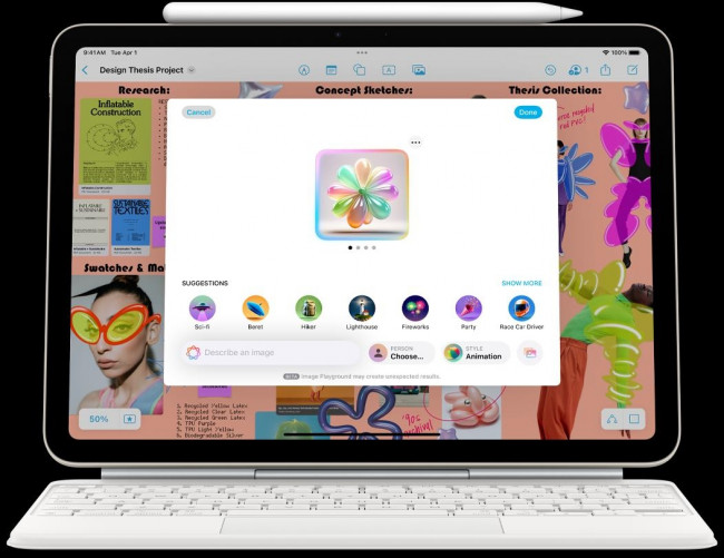 애플의 새로운 아이패드 에어