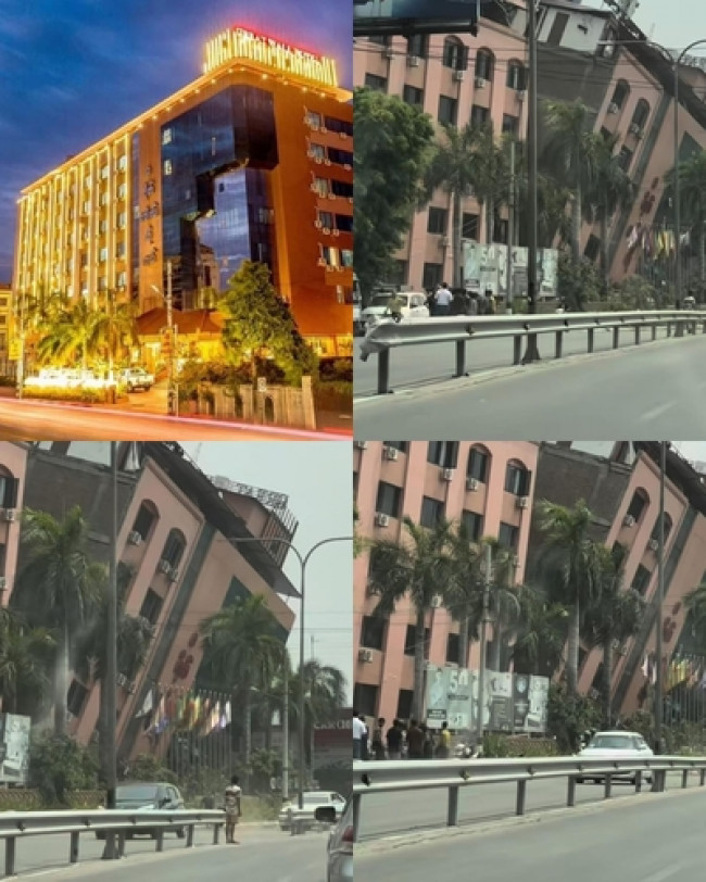 미얀마 만달레이 그레이트월 호텔 피해