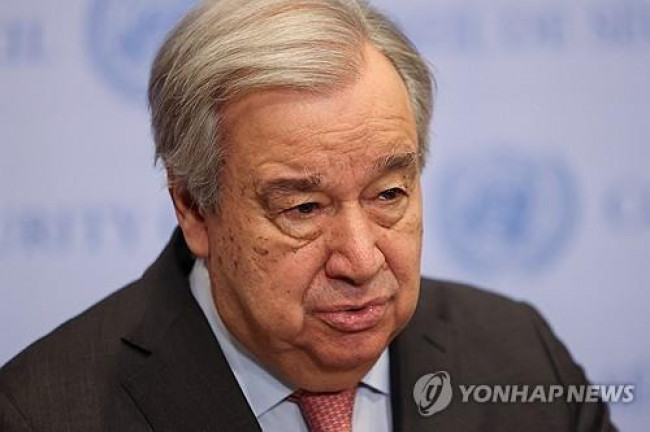 안토니우 구테흐스 유엔 사무총장