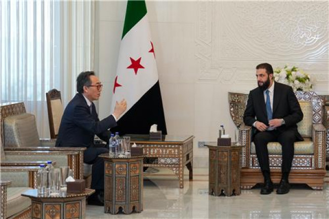 조태열, 시리아 대통령 예방