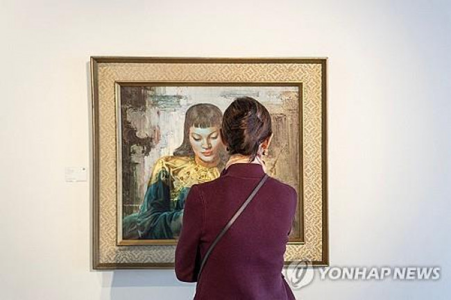트레치코프 작품 역대 최고가 기록한 '동양에서 온 여인'