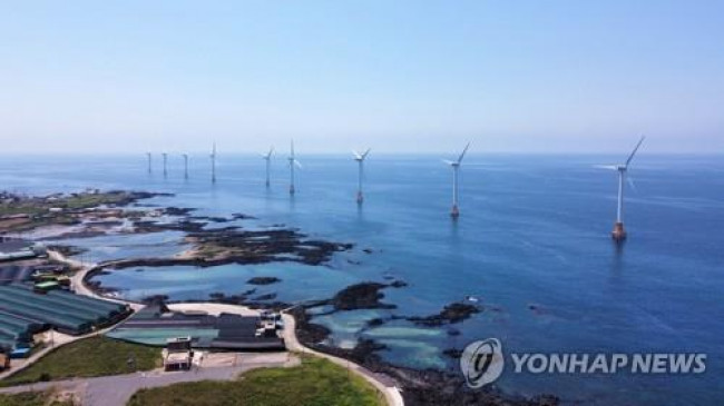 제주 탐라 해상풍력발전단지