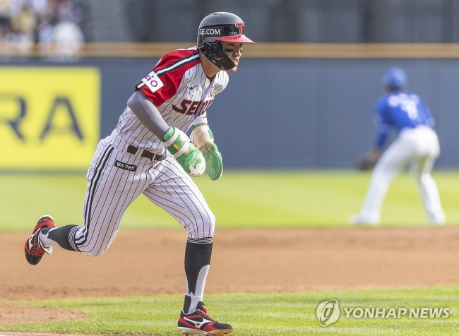 12시즌 연속 20도루 달성한 LG 박해민