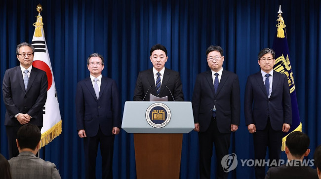 강훈식 비서실장, 대통령실 1차 인선 발표