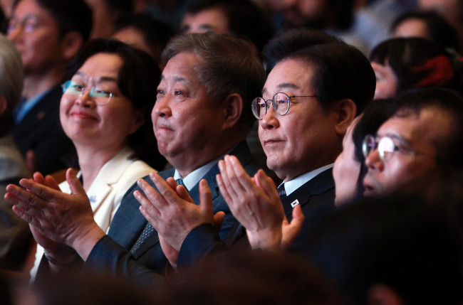 이재명 대통령, 세계정치학회 서울총회 개막식 참석