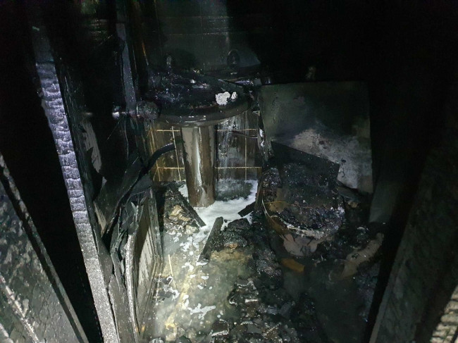 강릉 주문진 모텔 화재