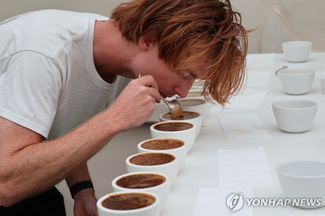 게이샤 커피 시음