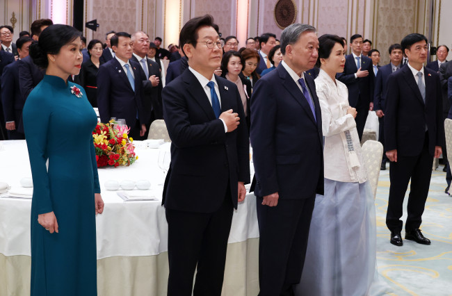 이재명 대통령, 한·베트남 공식 만찬