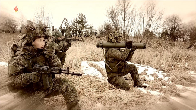 북TV, 러시아 파병 군인들 전투장면 방영