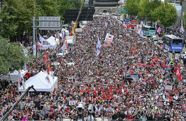 국민의힘, 사법파괴 입법독재 국민 규탄대회