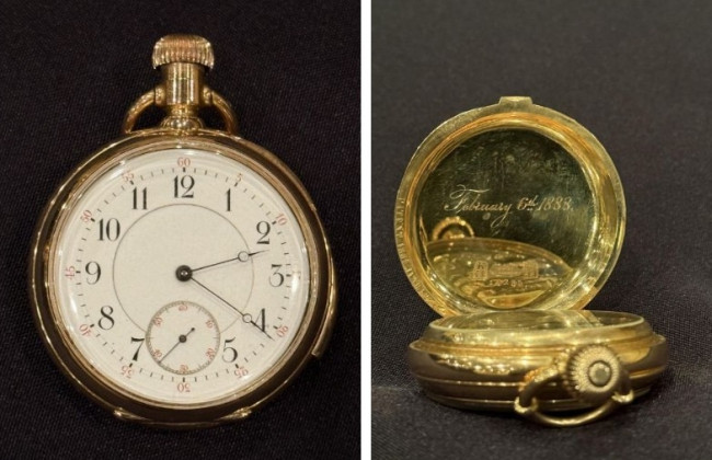 2시20분에 멈춘 타이타닉 승객의 시계